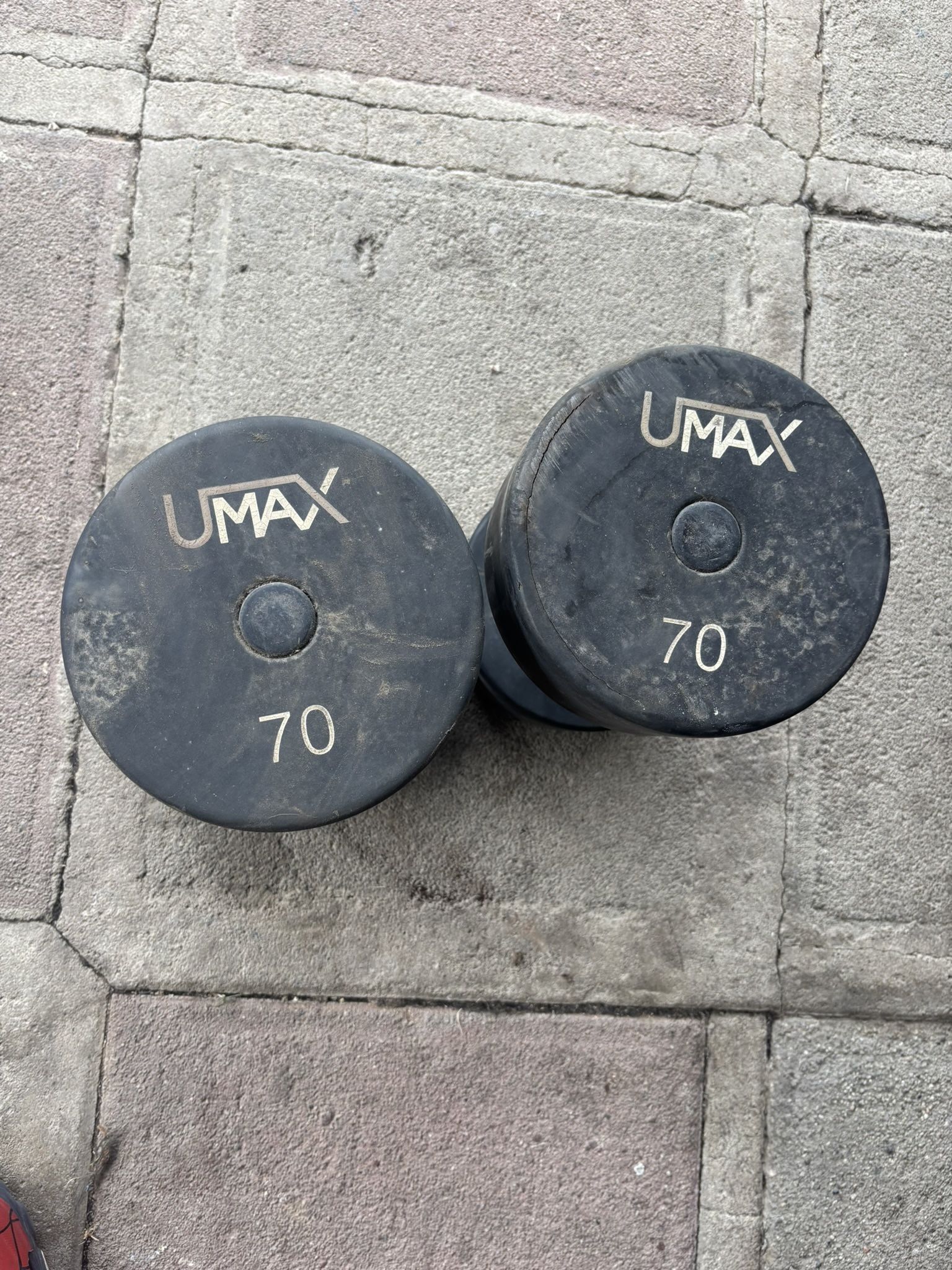 70lb Pair Dumbbells