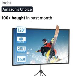 NEW 120" PROJECTOR FOR IN&OUTDOOR 