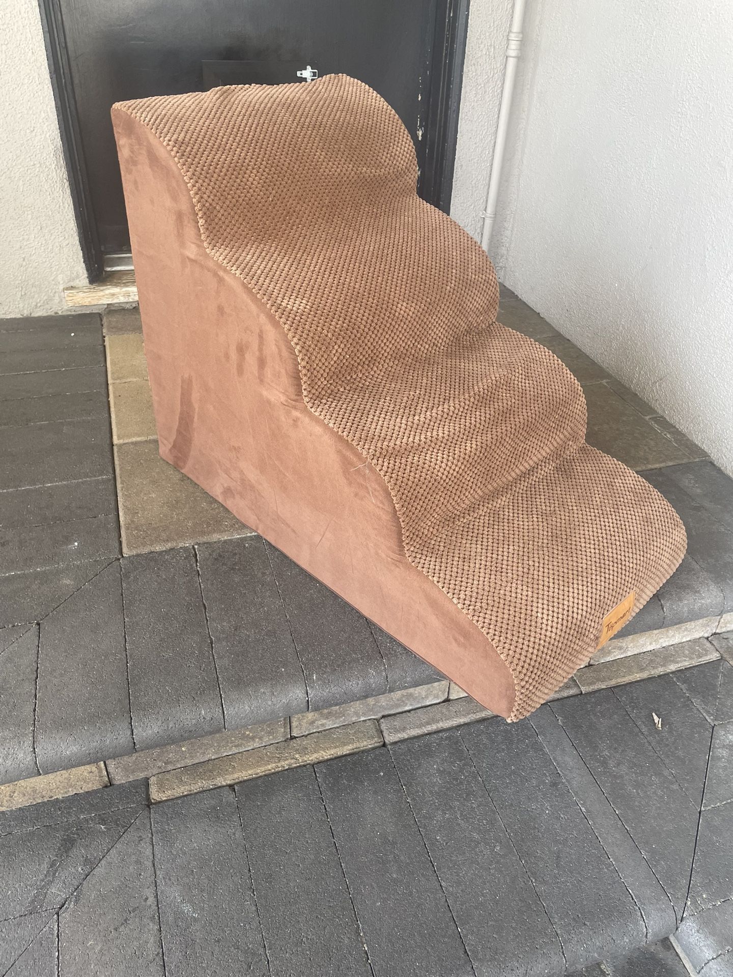Topmart High Density Foam Dog Steps 4 Tiers