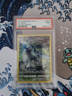 Pokemon Crown Zenith Absol PSA 9
