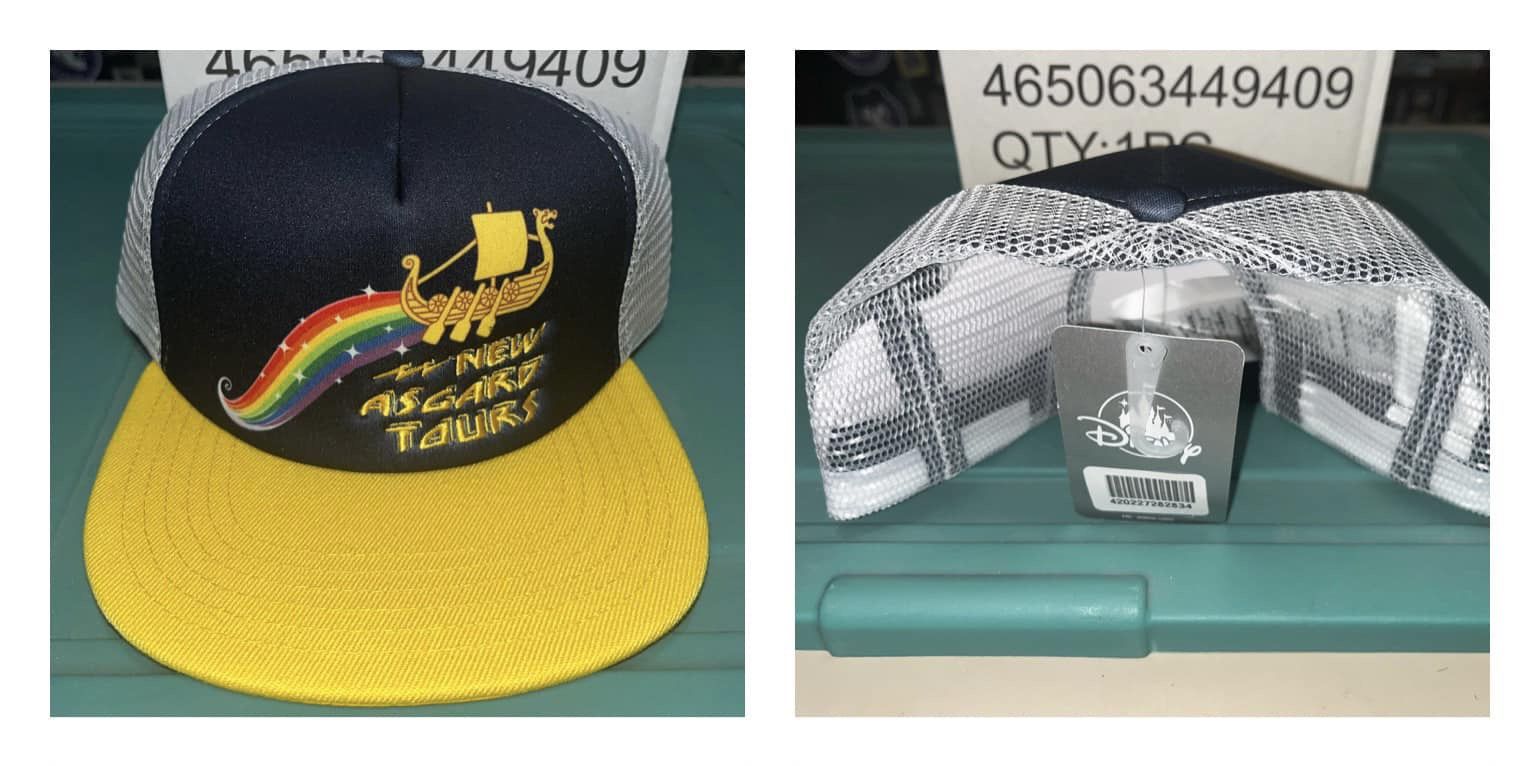 DISNEY/MARVEL Thor: Love and Thunder ''New Asgard Tours'' Trucker SnapBack Hat (NWT)