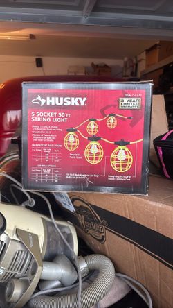 Husky Socket String Light NEW