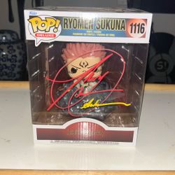Ryomen Sukuna Signed Funko Pop