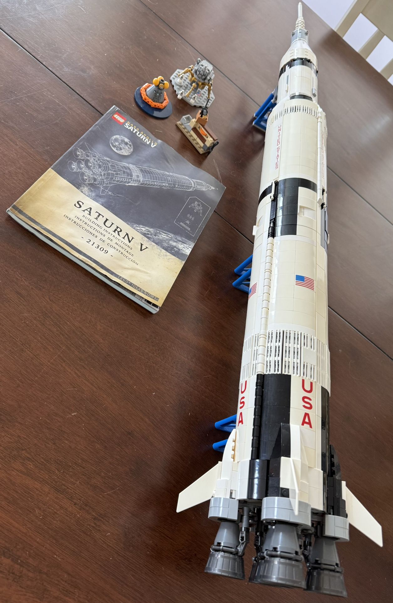 Lego Nasa Apollo Saturn Lego Space Apollo Saturn V Lego Mars