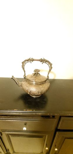 Christofle spirit kettle
