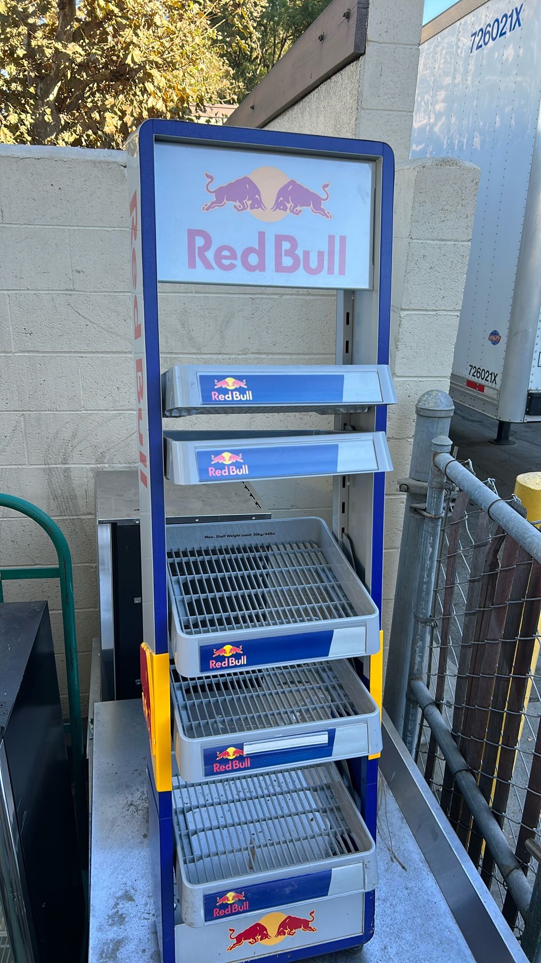 Red Bull Display Shelf 