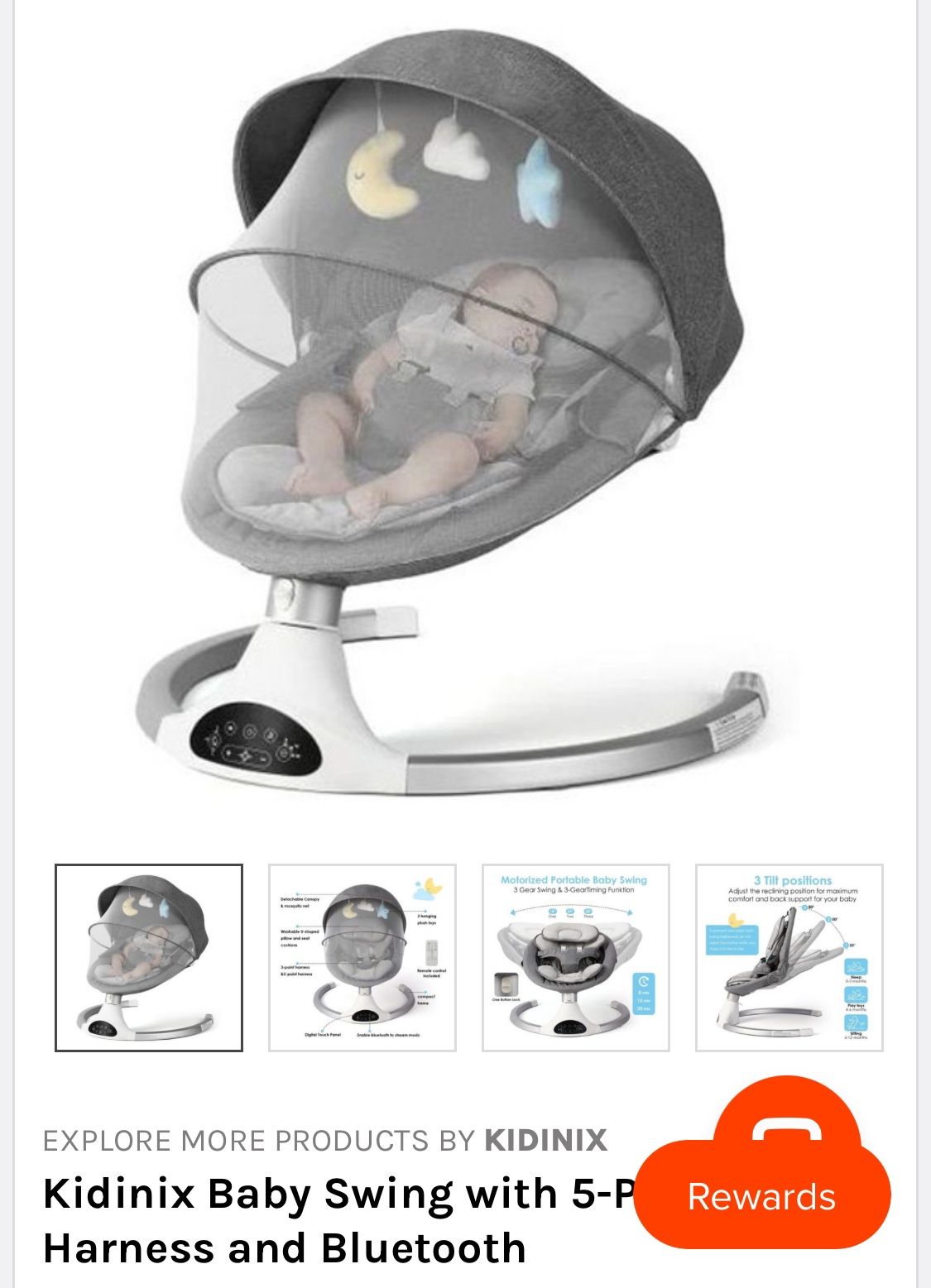 Baby Auto Swing BRAND NEW!
