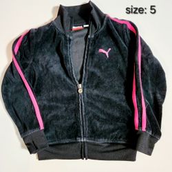 Toddler Girl's Black Sweater Size: 5