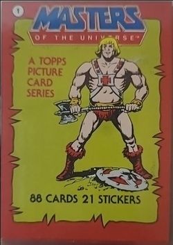 MASTERS OF THE UNIVERSE: 1984 TOPPS - 88 Trading Card Set