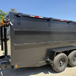 New 8x4x12 Hydraulic Dump Trailer 🔥