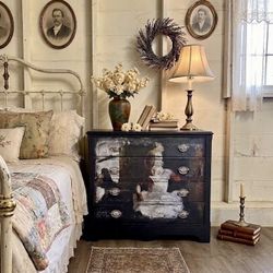 Antique Chest Of Drawers/ Dresser Refinished 