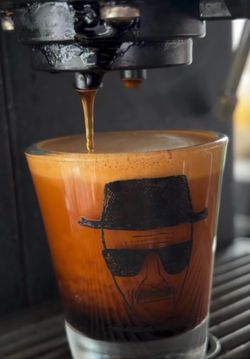 Breaking Bad Heisenberg Shot Glass