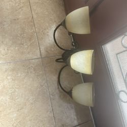 Brand New Bathroom, Vanity Lights