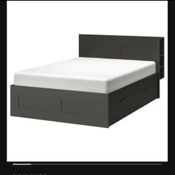 IKEA Brimnes Storage Bed King Size