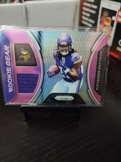 Alexander Matteson Pink Prizm Rookie Jersey Card