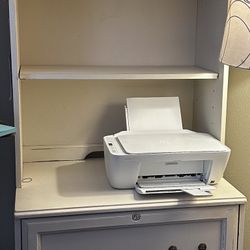 Rustic Farmhouse Bookshelf And Lateral File Cabinet