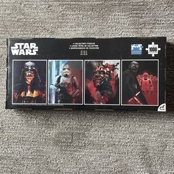 STAR WARS 4 collector’s puzzles