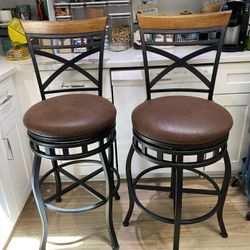 2 Swivel  Chair 30” Tall