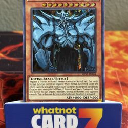 Yugioh Obelisk the Tormentor Secret Pharaoh's Rare