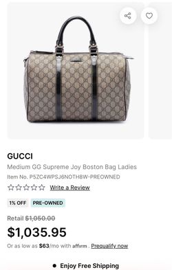 Gucci Joy Boston bag