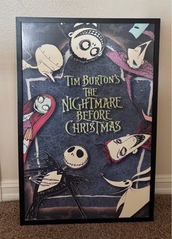 Nightmare Before Christmas Poster