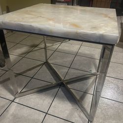 6 Marble End Tables