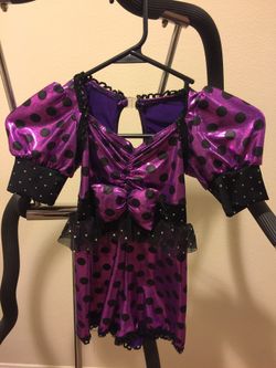Competitive tap dance costume