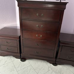 Chest And Two Nightstands