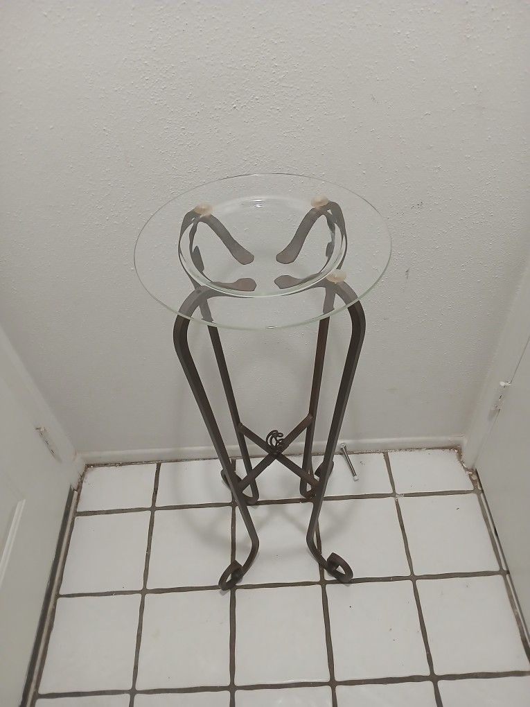 Wrought Iron Plant Holder