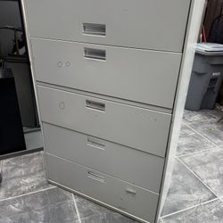 Wide Metal Filing Cabinet – Heavy Duty Office Storage