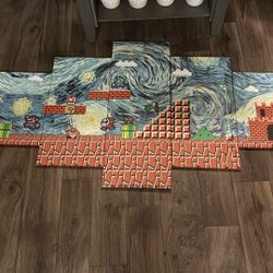 Canvas 5 pc Set Mario Bros
