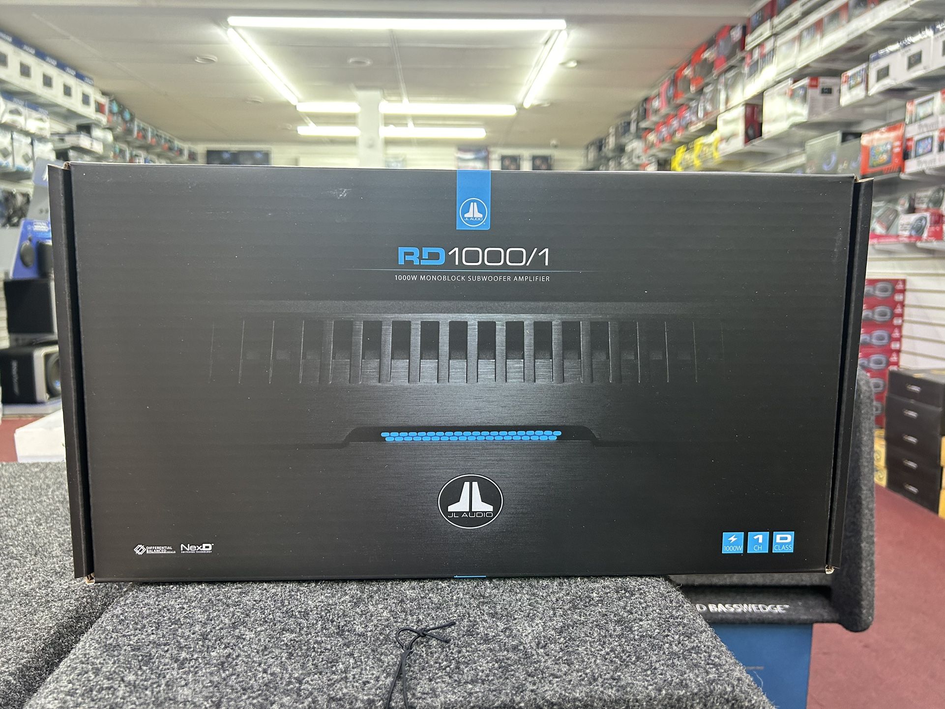 JL Audio RD1000/1 mono block amplifier