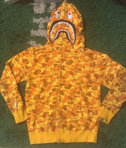 BAPE x PUBG Shark Full Zip Hoodie Sz L