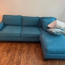 Teal Sofa Sectional 