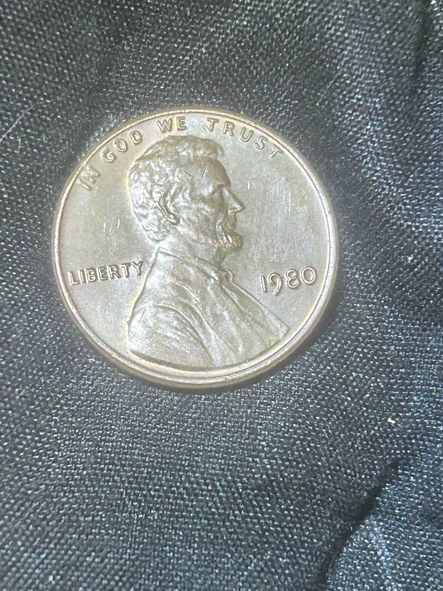 1980 no mint mark penny DDO