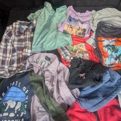 Lot Of Boys Clothes And Shoes