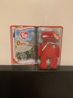 Osito The Bear 1999 McDonald’s International Bears II TY Beanie Babies