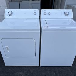 Whirlpool Washer and Dryer Set (15 Days Warranty)
