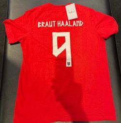 Norway Haaland Nike kids L t-shirt