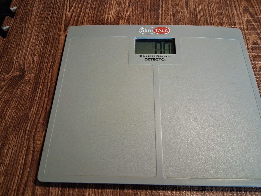 SlimTALK Talking Bathroom Scale by Detecto- 400lb