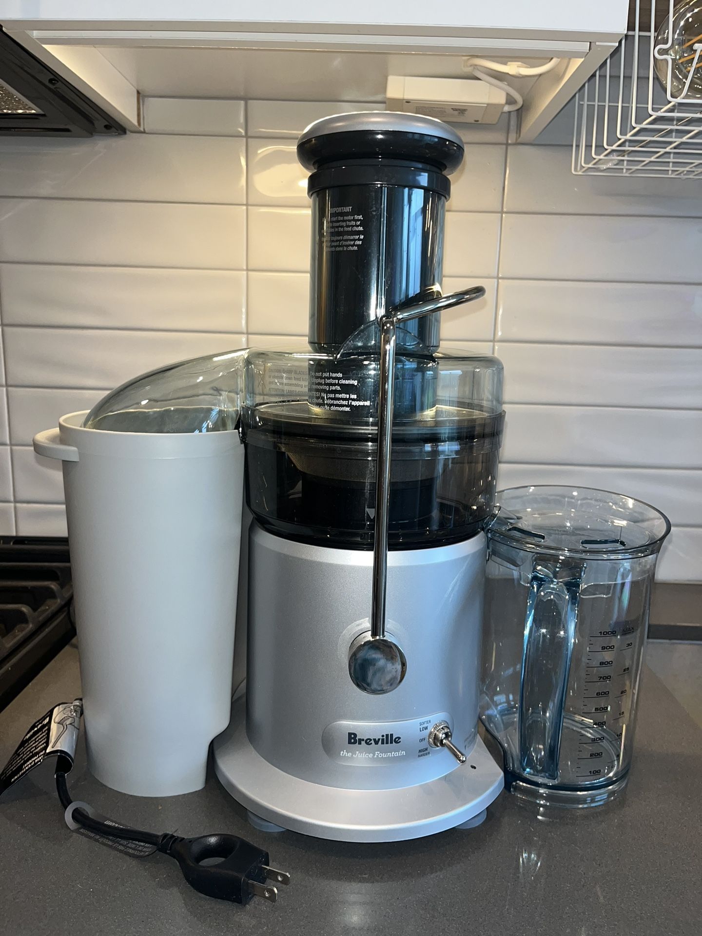 Breville Juice Fountain Plus JE98XL (Silver)
