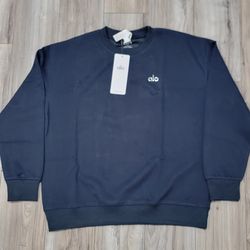 Navy alo crewneck