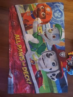 Paw Patrol Twin Size Comforter and Sheet set