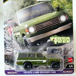 Hot Wheels Terra Trek Toyota Land Cruiser FJ60 Green 