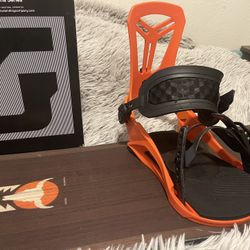 Mens Large Snowboard Bindings, (Union Binding Conpany? 