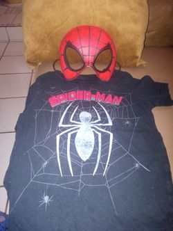 Spiderman Shirt And Mask
