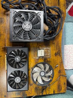 Gaming PC Parts Bundle – RX 6500 XT + Ryzen 5 5500 + 600W PSU