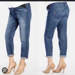 Paige Maternity Jimmy Jimmy Crop