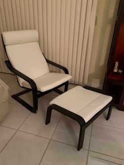 Arm Lounge and Chair Ottoman Set Ikea