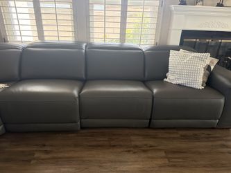 Grey color semi nueva sala